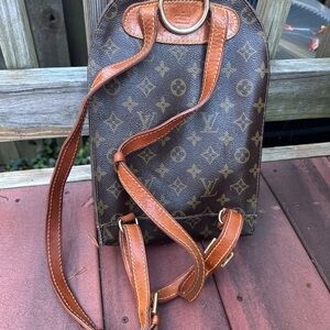 Louis Vuitton Brown Monogram Backpack